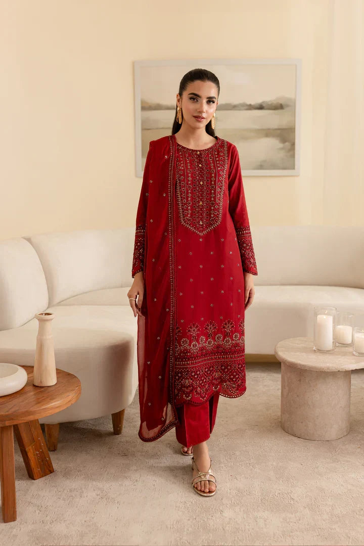 LUXURY PREMIUM EMB 3PC LAWN 2026