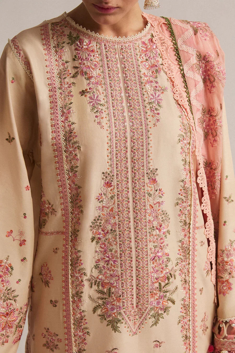 LUXURY PREMIUM EMB 3PC LAWN COLLECTION 2026