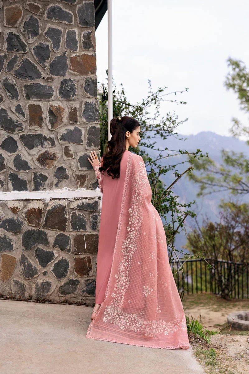 QALAMQAR-UNSTITCHED 3PC LAWN EMBROIDERED SUIT-PK-4213