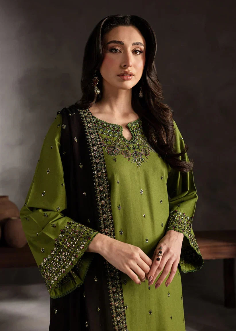 LUXURY PREMIUM EMB  3PC LAWN 2026