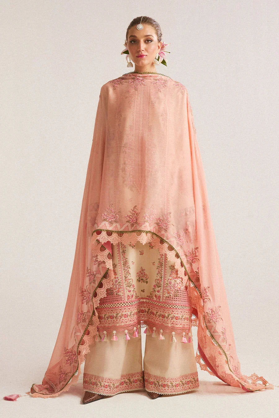 LUXURY PREMIUM EMB 3PC LAWN COLLECTION 2026