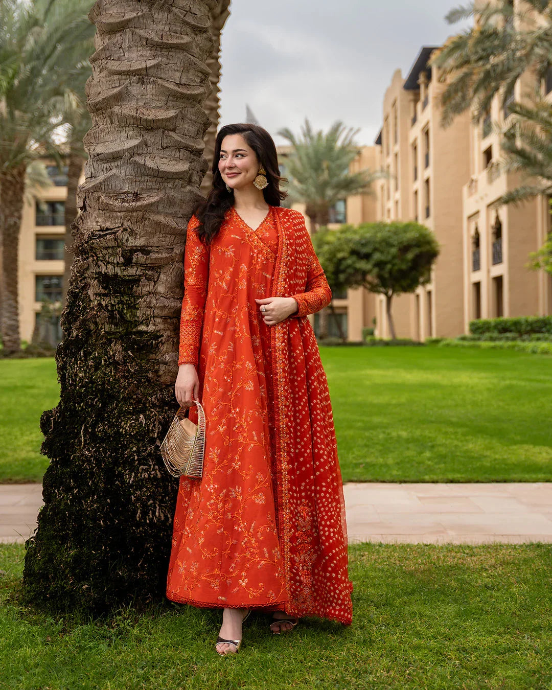 Faiza Saqlain AYA Embroidered Luxury Lawn Unstitched 3Pc Suit - DENISA