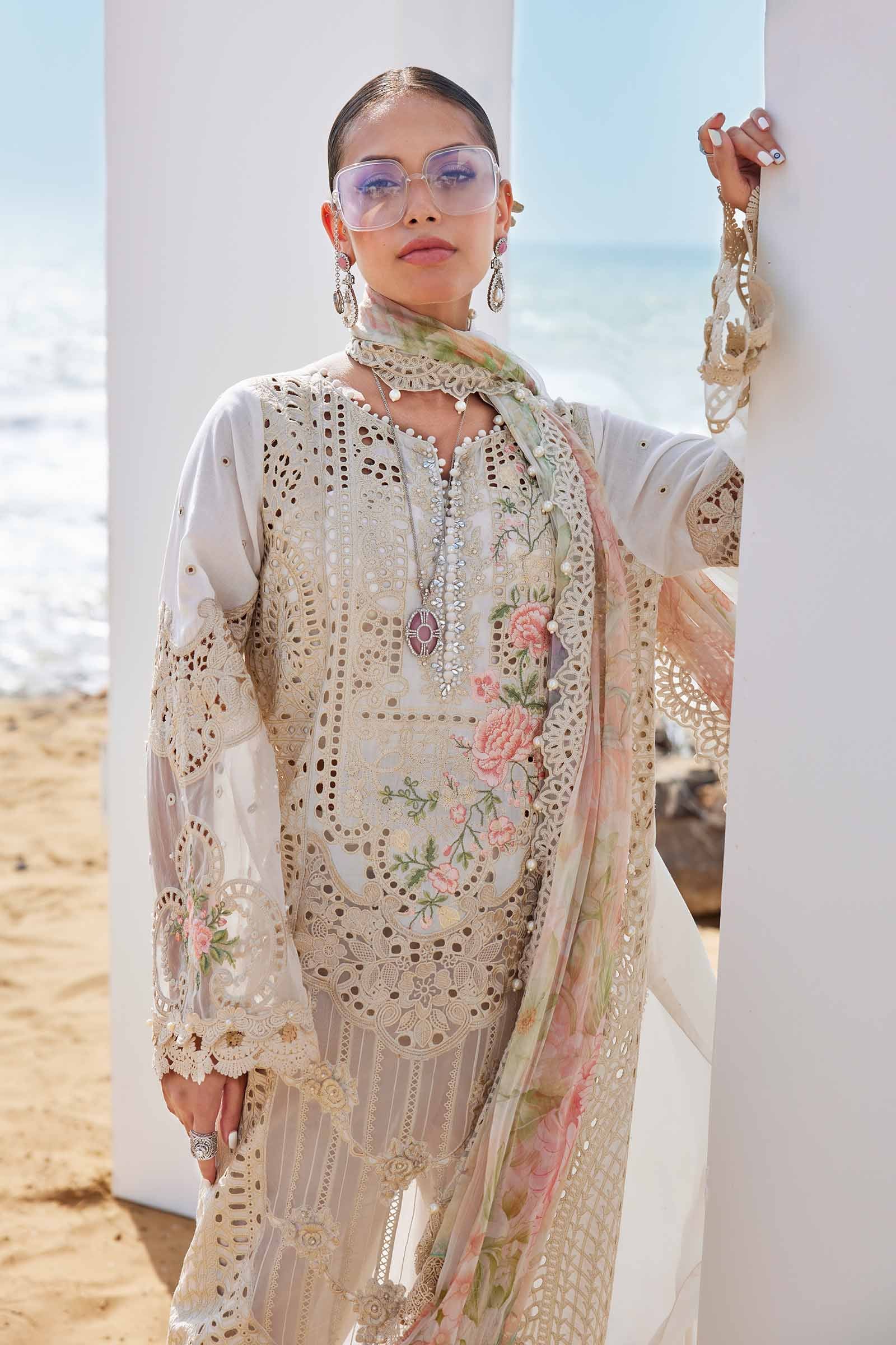LUXURY PREMIUM EMB 3PC LAWN COLLECTION 2026
