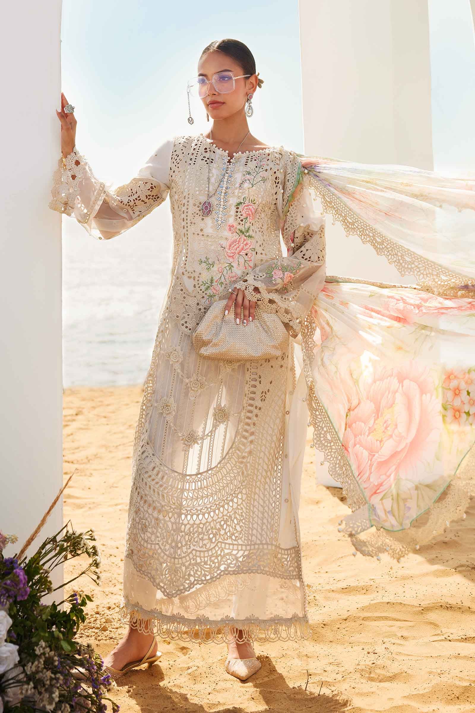 LUXURY PREMIUM EMB 3PC LAWN COLLECTION 2026