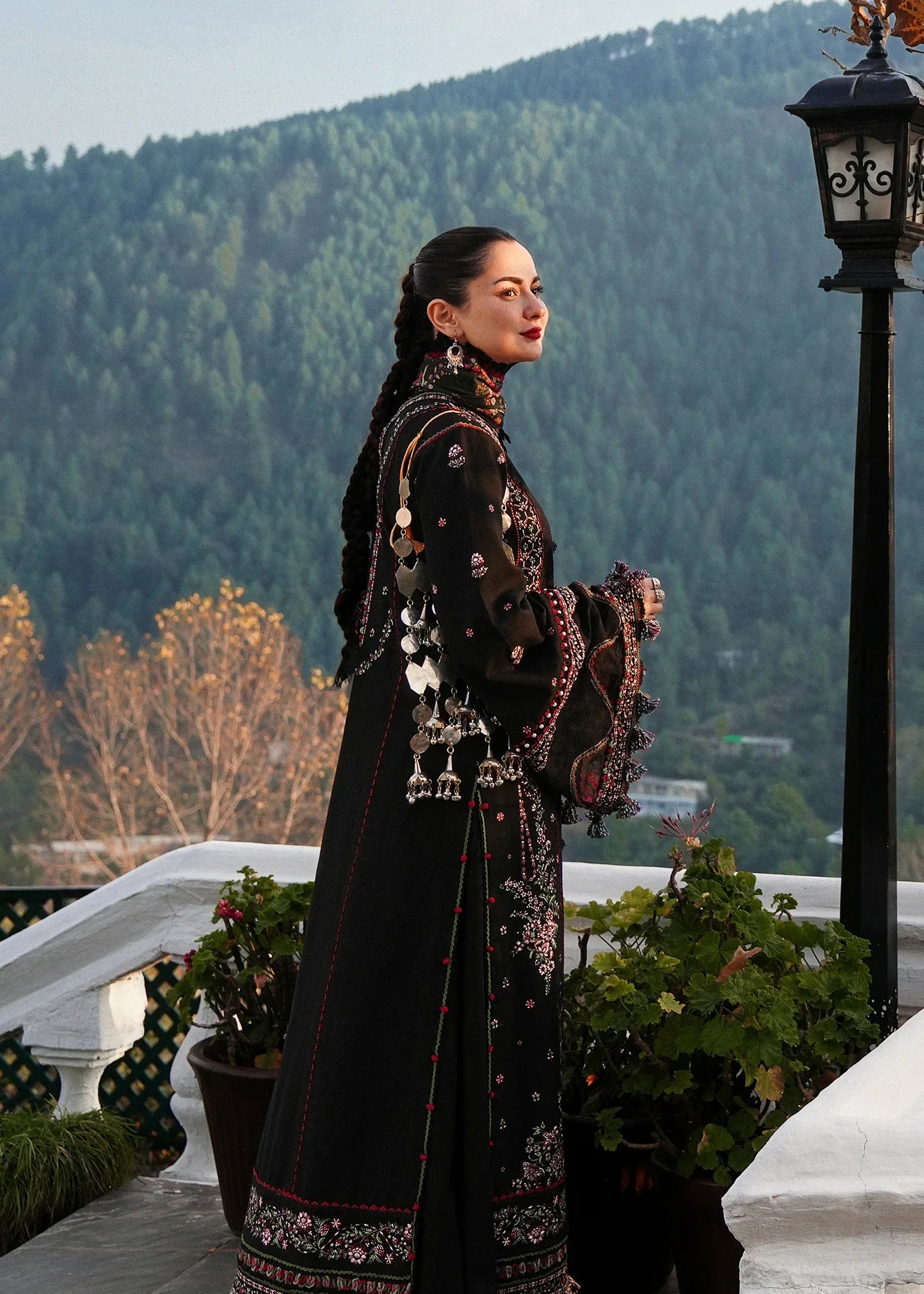 Lawn-3PC Embroidered with Digital Printed Jacquard Dupatta-5132