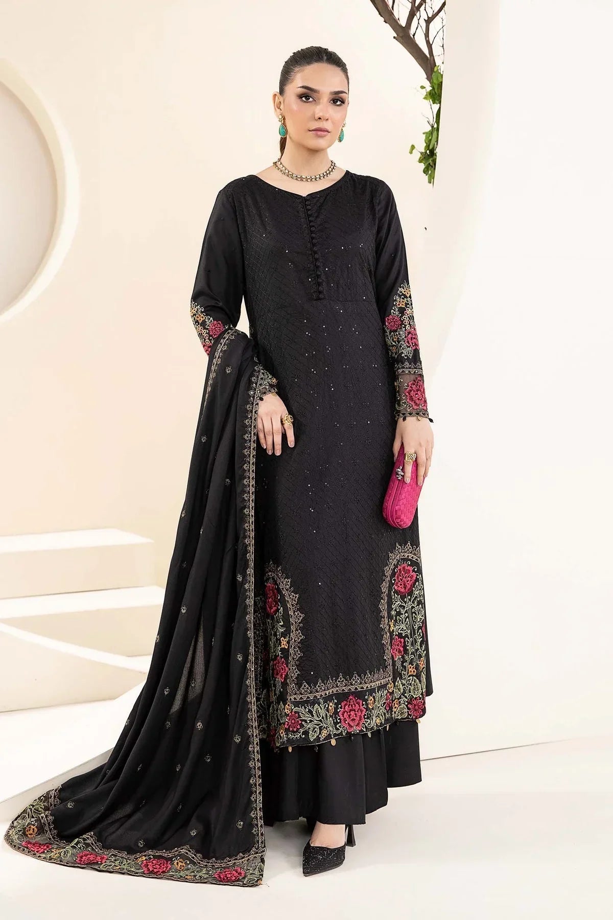 LUXURY PREMIUM EMB 3PC LAWN 2026
