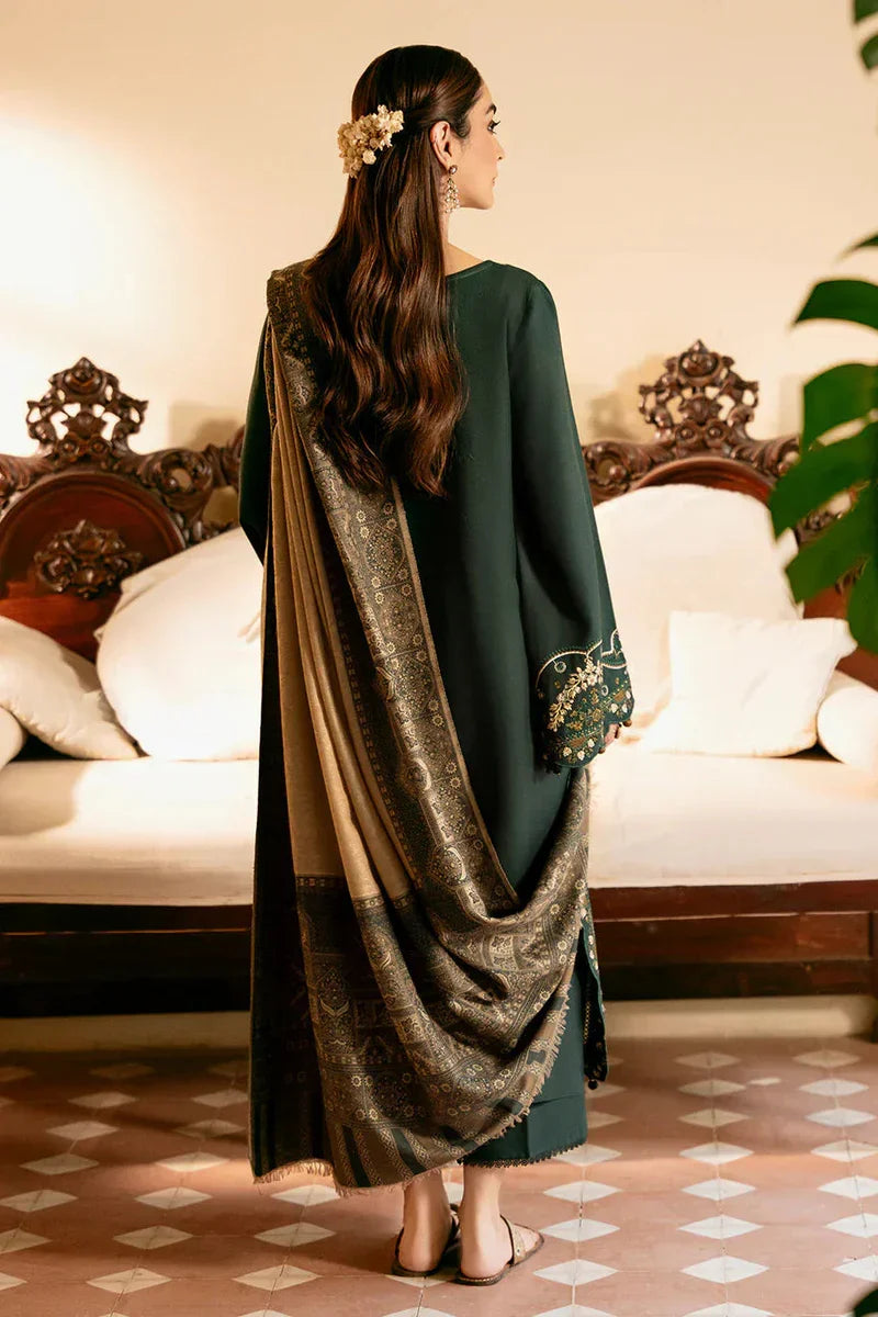 Lawn-3PC Embroidered Shirt with Digital Printed Jacquard Dupatta-5042