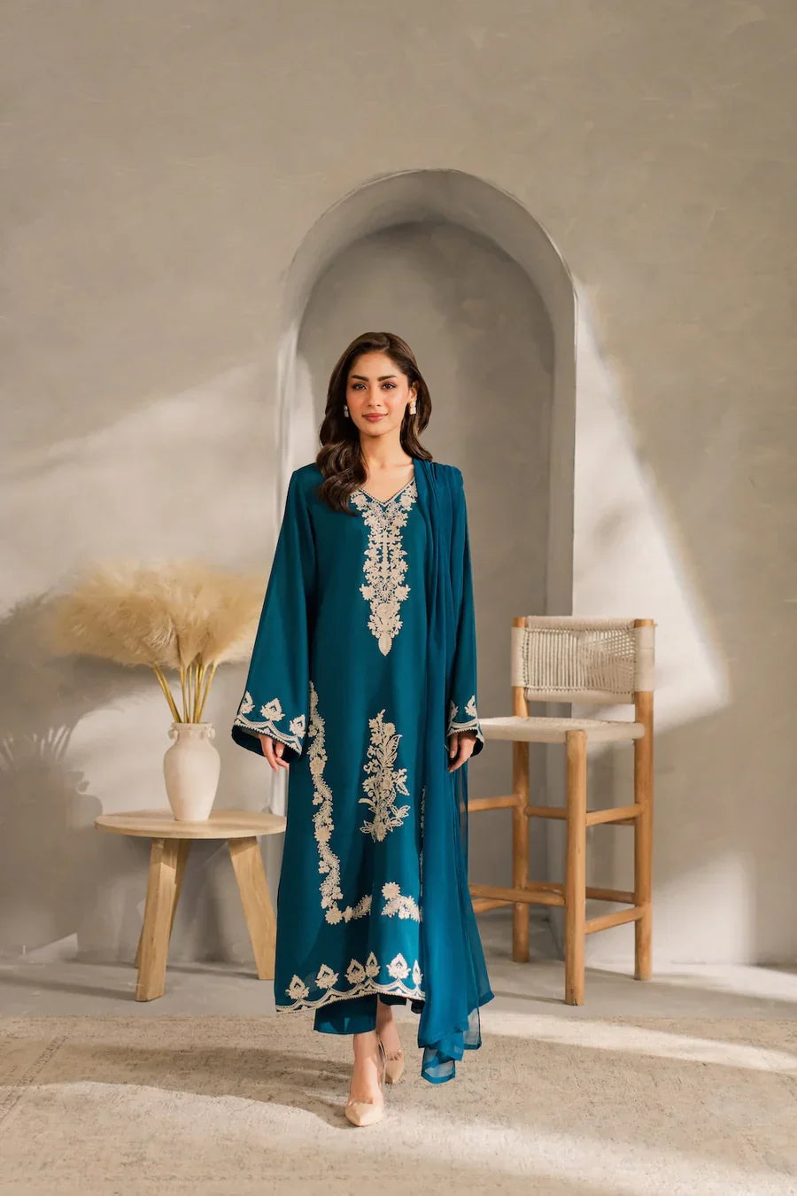 LUXURY PREMIUM EMB 3PC LAWN 2026