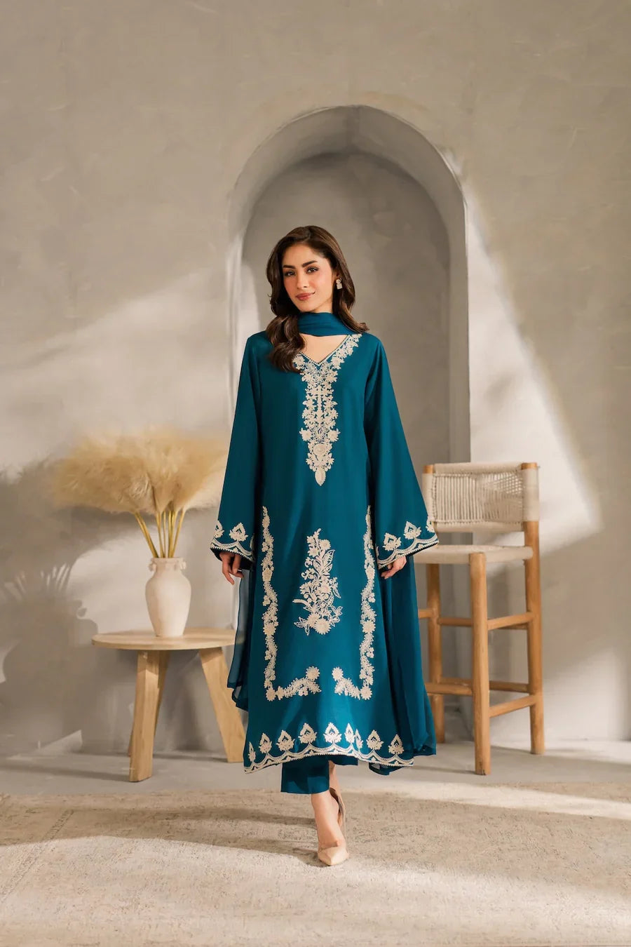LUXURY PREMIUM EMB 3PC LAWN 2026