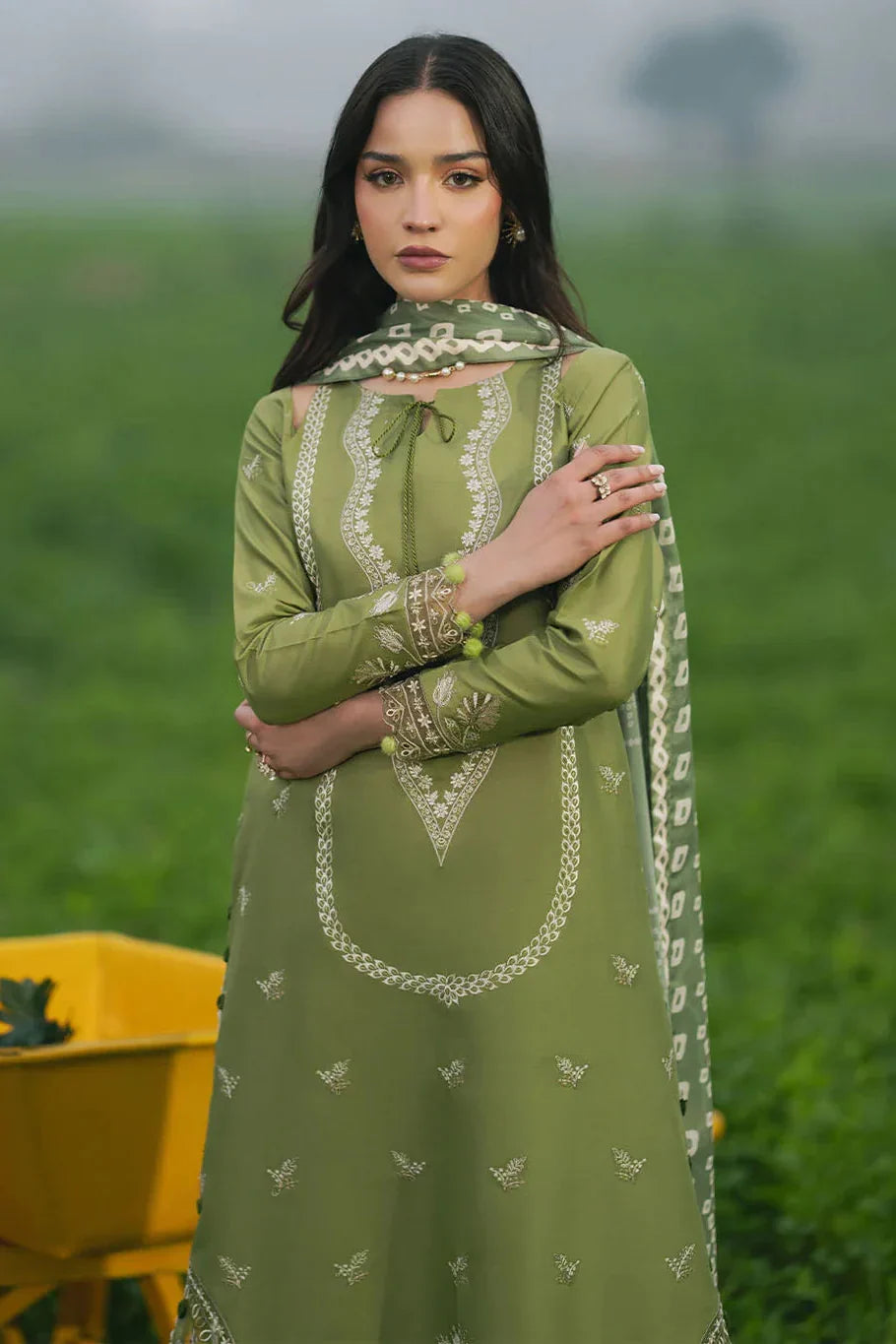 LUXURY PREMIUM EMB 3PC LAWN 2026
