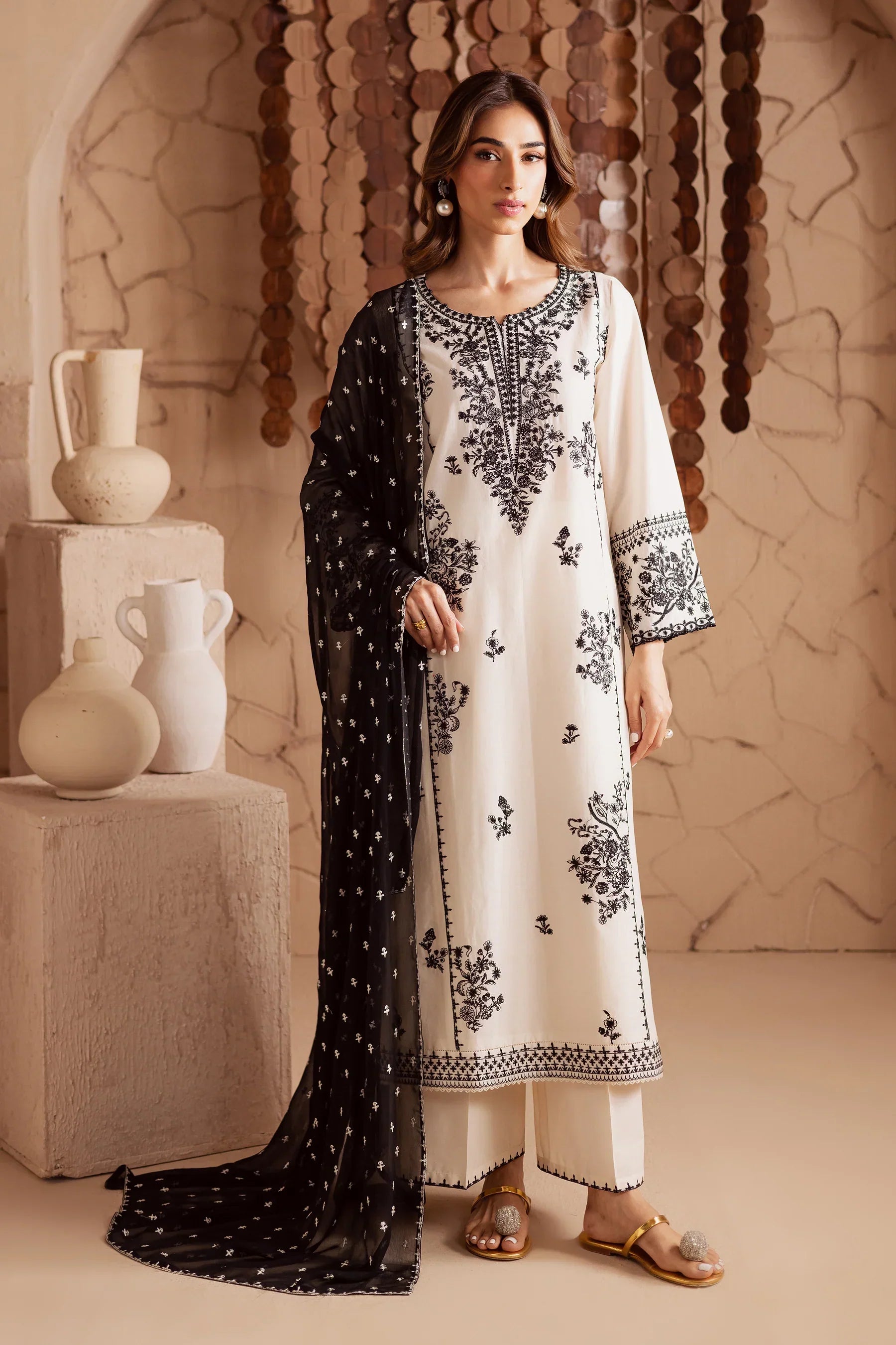 LUXURY PREMIUM EMB 3PC LAWN 2026