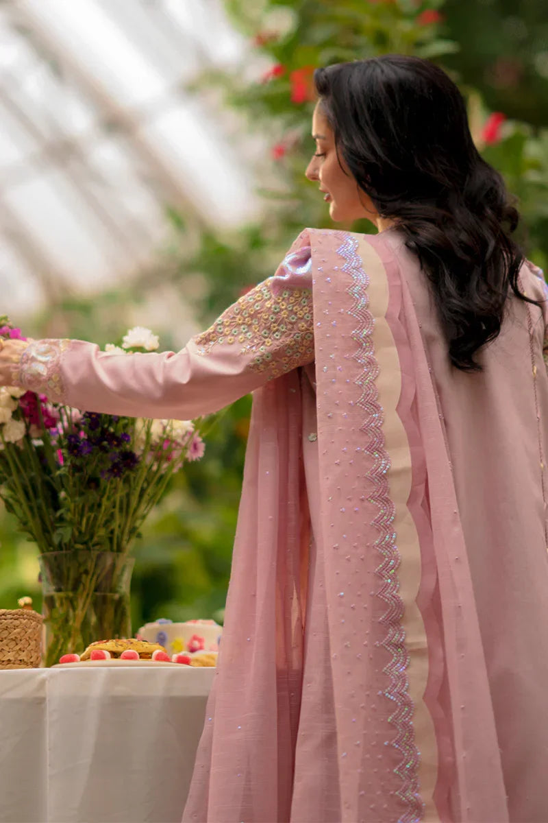Rang Rasiya Premium Embroidered Lawn Unstitched 3Pc Suit - ALAYNA