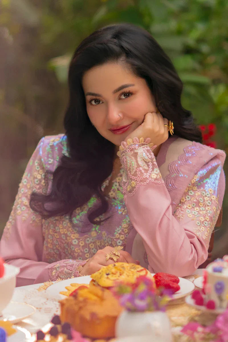 Rang Rasiya Premium Embroidered Lawn Unstitched 3Pc Suit - ALAYNA