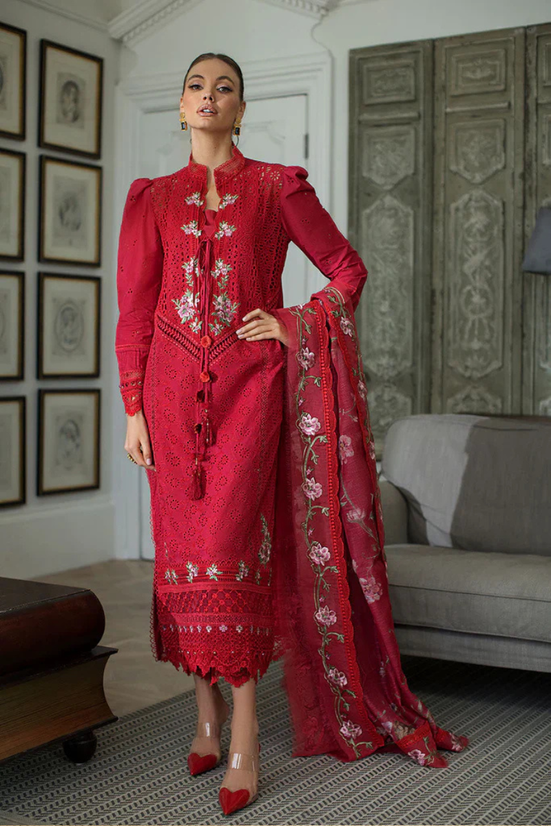 LUXURY PREMIUM EMB  3PC LAWN 2026