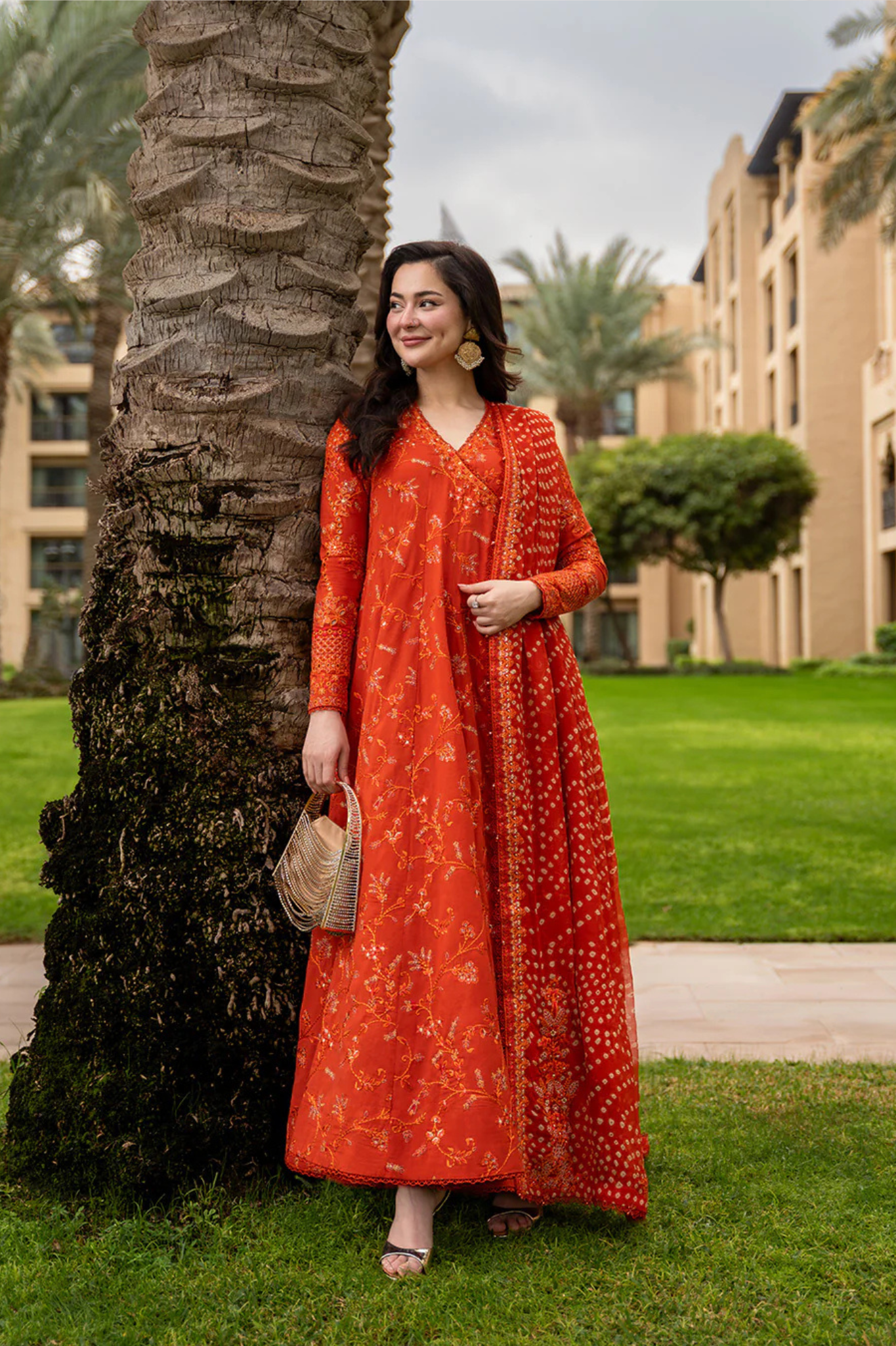 Faiza Saqlain AYA Embroidered Luxury Lawn Unstitched 3Pc Suit - DENISA
