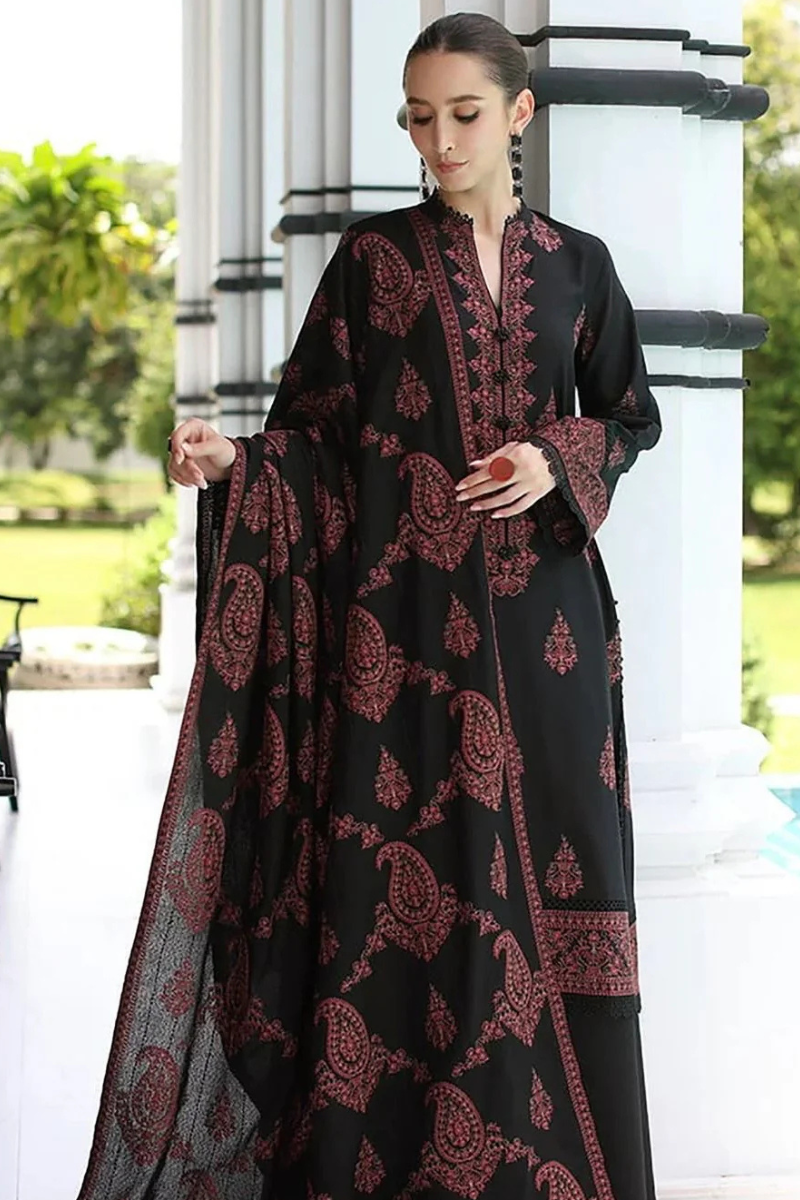 LUXURY PREMIUM EMB 3PC LAWN COLLECTION 2026