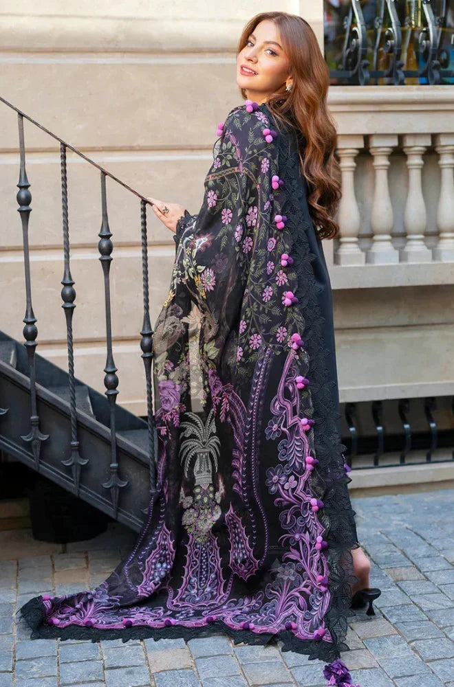 MP1164 - SUMMER 3PC Lawn ChickenKari Embroidered Suit