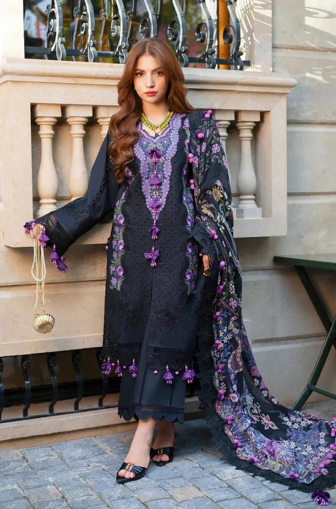 MP1164 - SUMMER 3PC Lawn ChickenKari Embroidered Suit