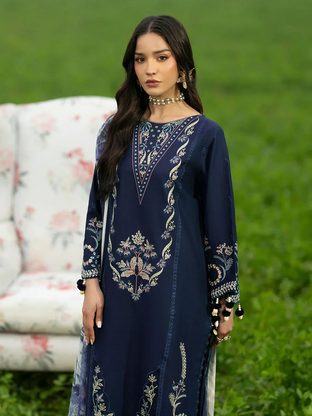 LUXURY PREMIUM EMB 3PC LAWN 2026