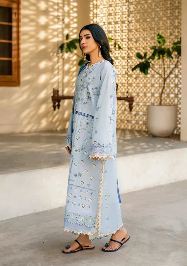 LUXURY PREMIUM EMB 3PC LAWN COLLECTION 2026