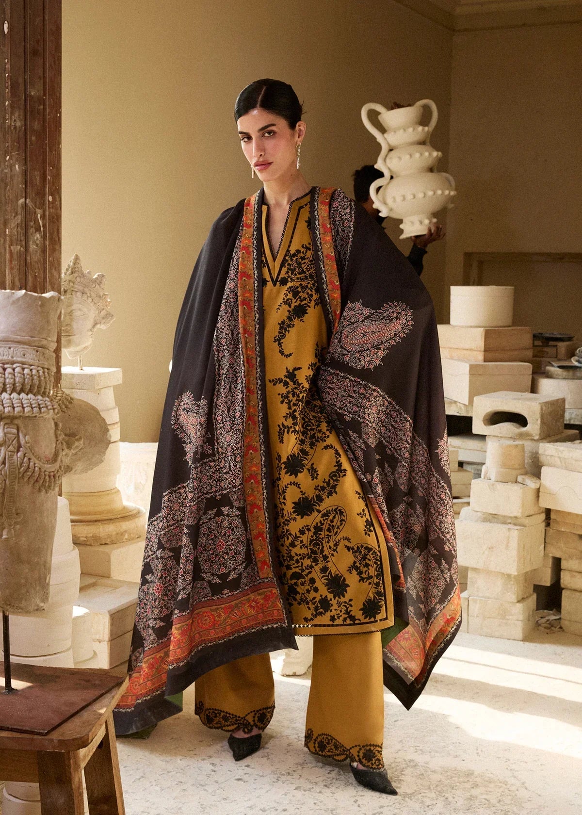 LUXURY PREMIUM EMB 3PC LAWN COLLECTION 2026